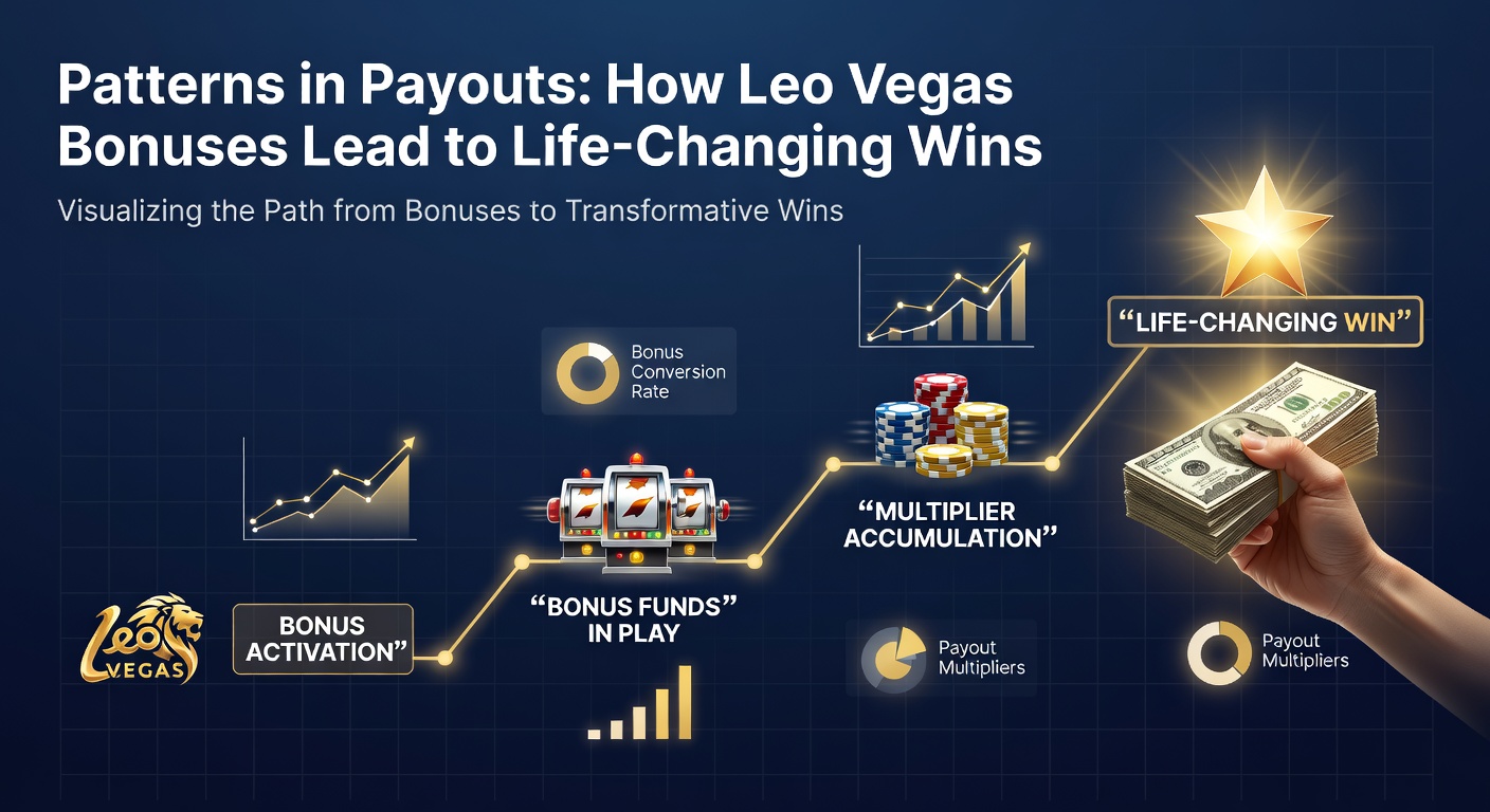 Player celebrating a massive Leo Vegas jackpot win on a mobile device, with bonus icons glowing in the background