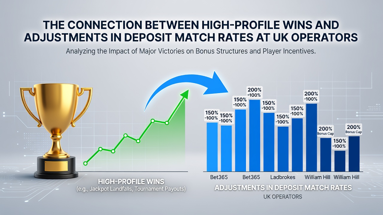 UK casino operators reviewing deposit match rates following publicized player wins